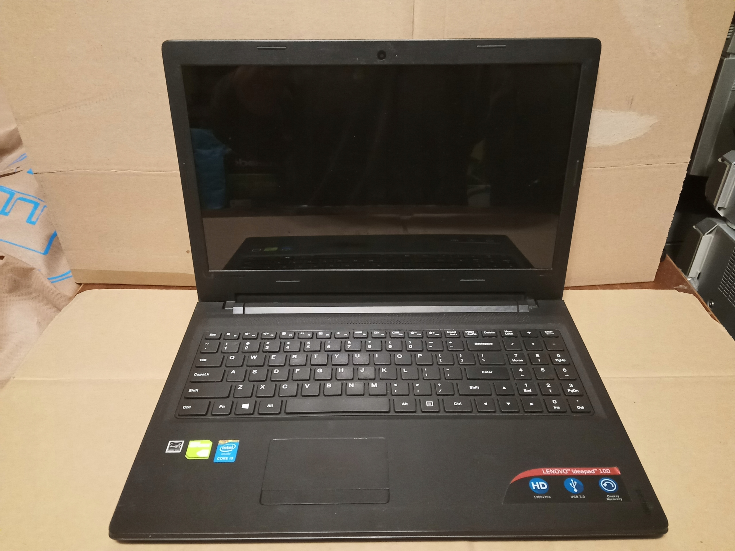 Lenovo ideapad 100-15IBD 中古 ノートパソコン b4b9e628fdd4b985635abfd670a773