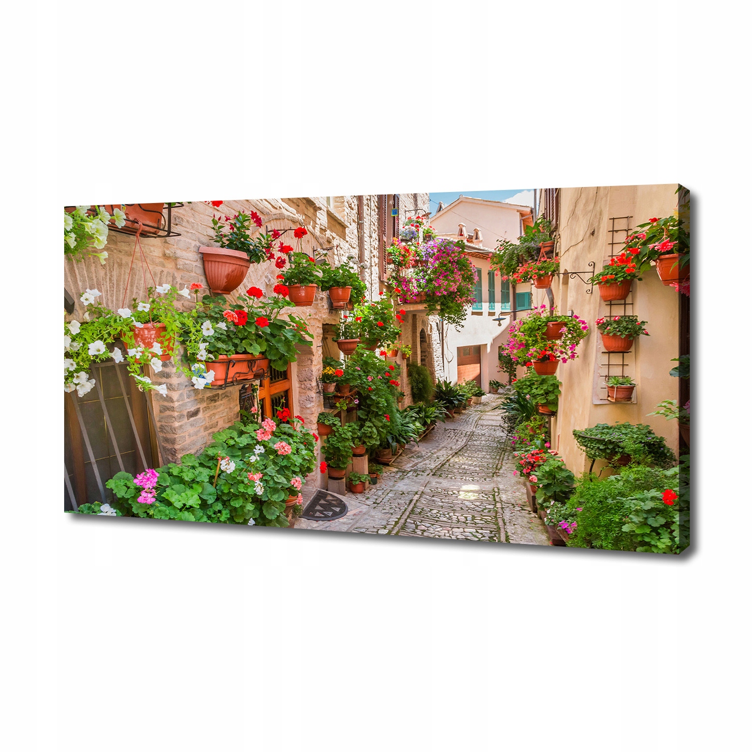 Fotoobraz obraz na plátně Italské uličky 140 x 70 cm