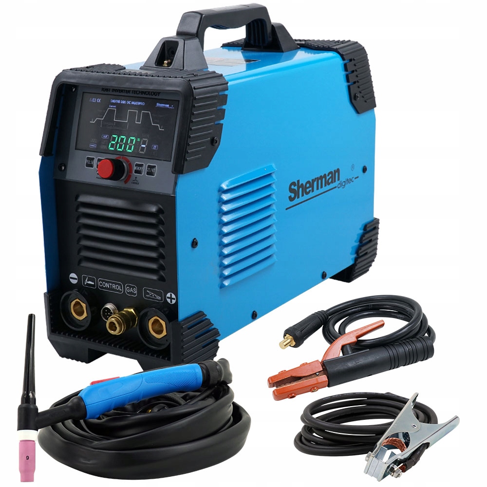 Spawarka inwertorowa Sherman TIG DC 200 Puls MMA
