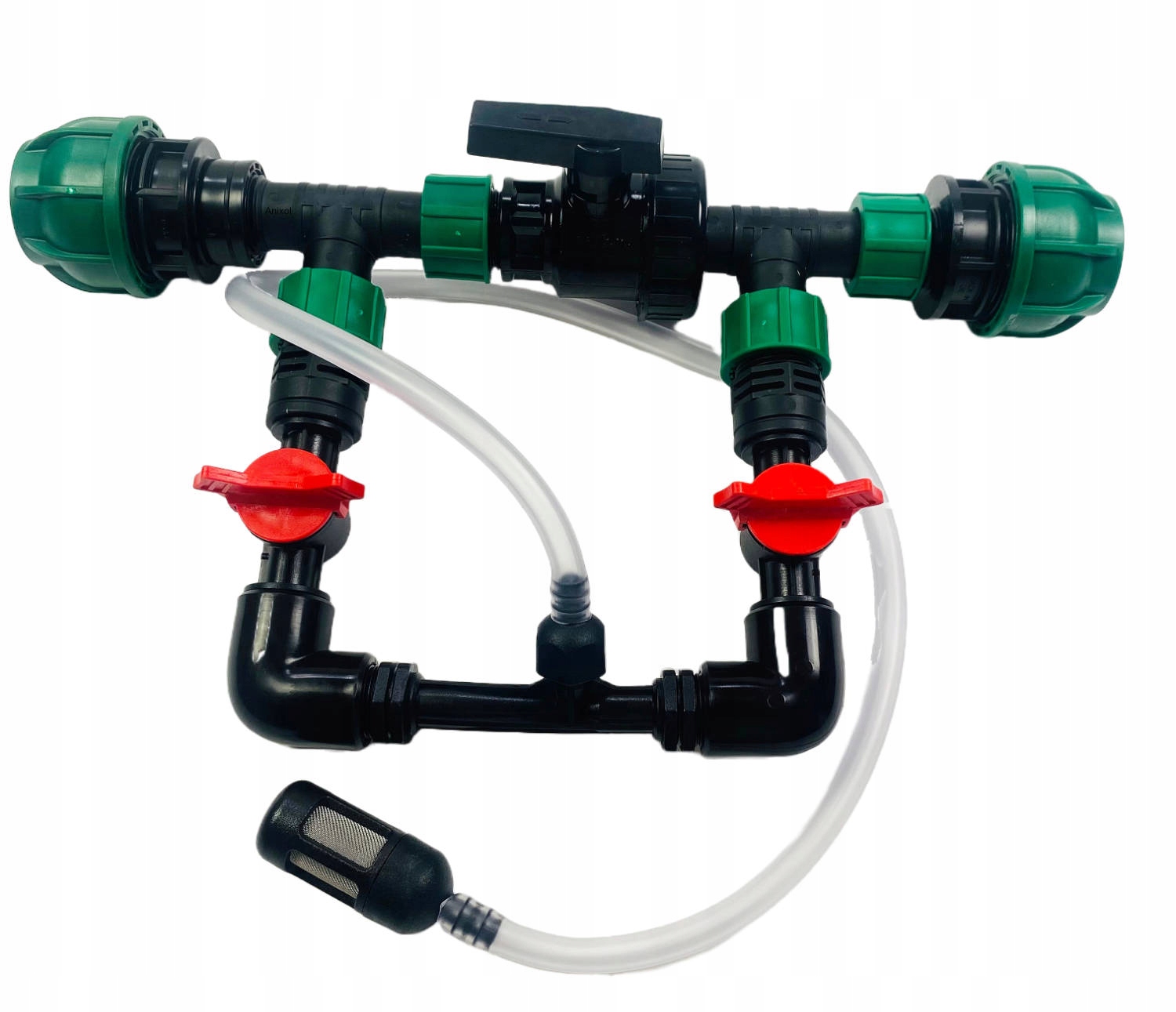 Dozownik Inżektorowy do nawozów w płynie By Pass do rury 40mm