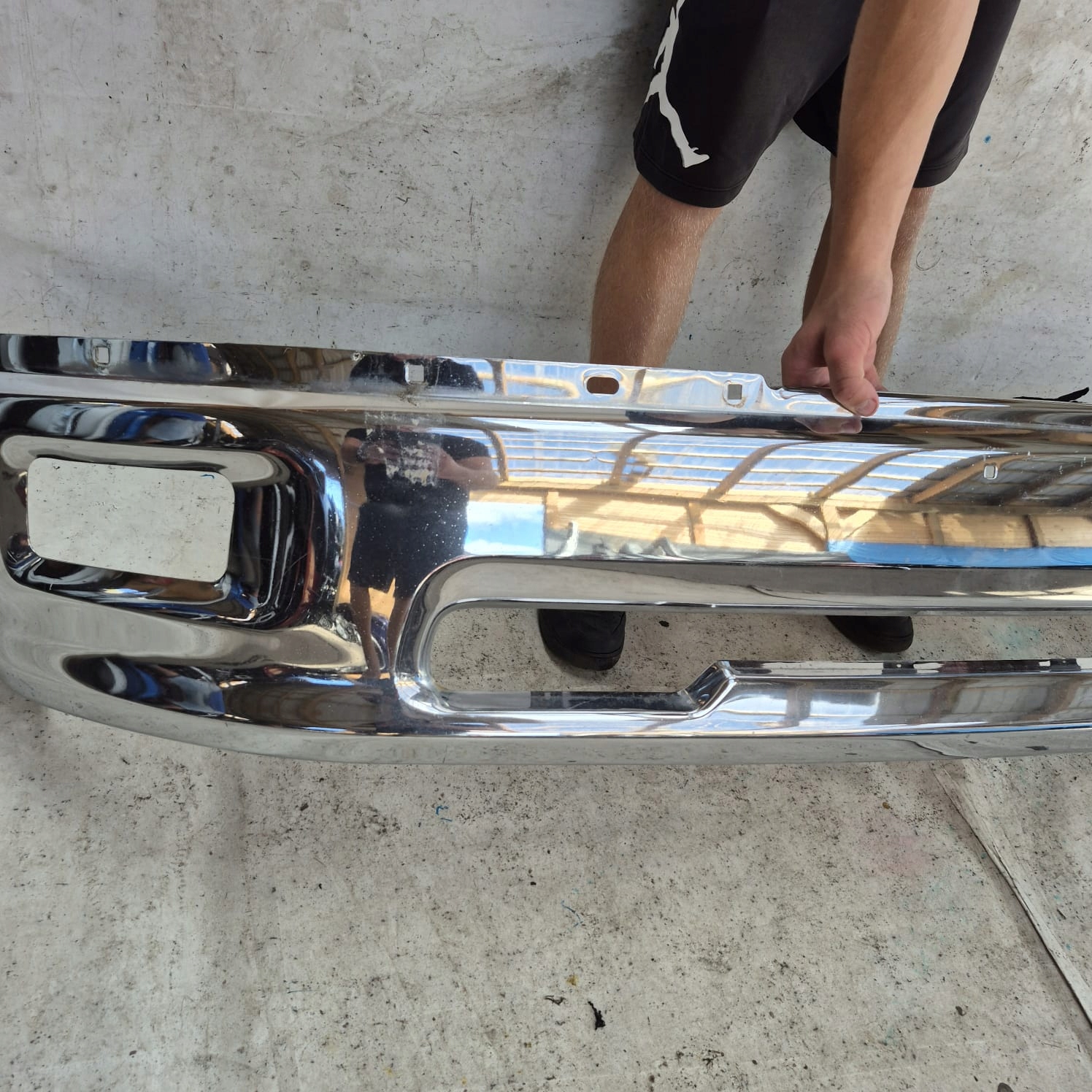 DODGE RAM IV 09- bumper front front
