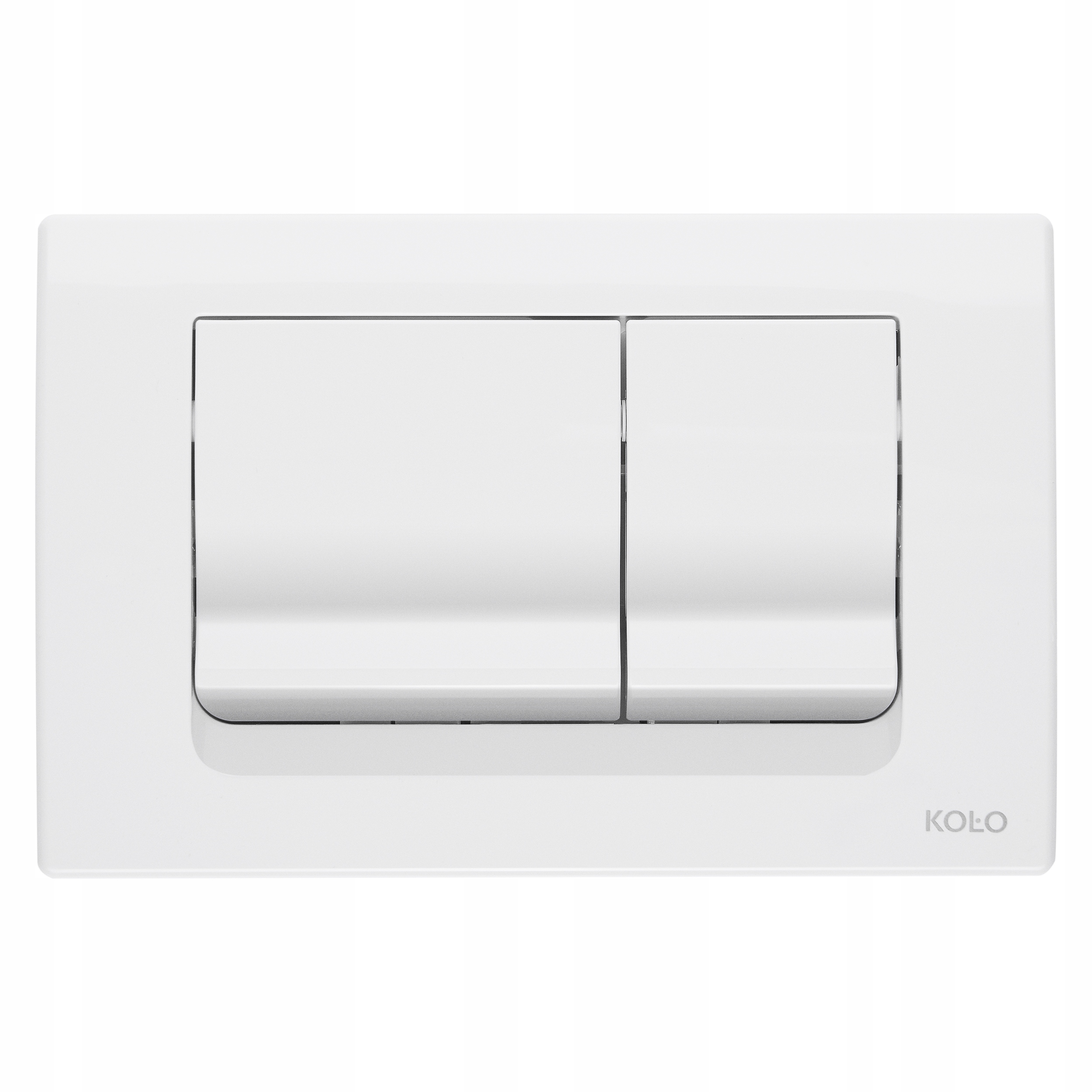 

Slim przycisk spłukujący biały Koło 94130001