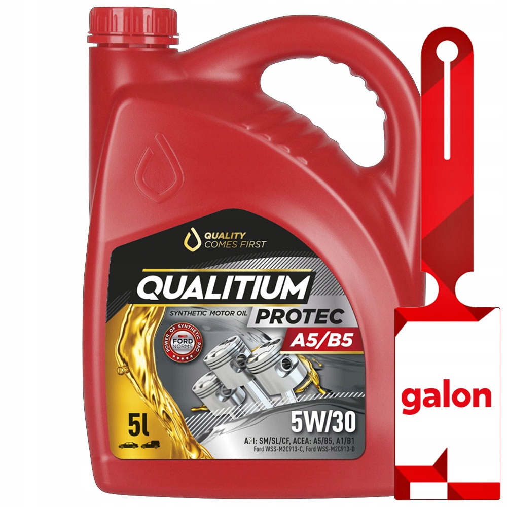 Qualitium Protec A5/B5 5W30 5L syntetyczny olej silnikowy