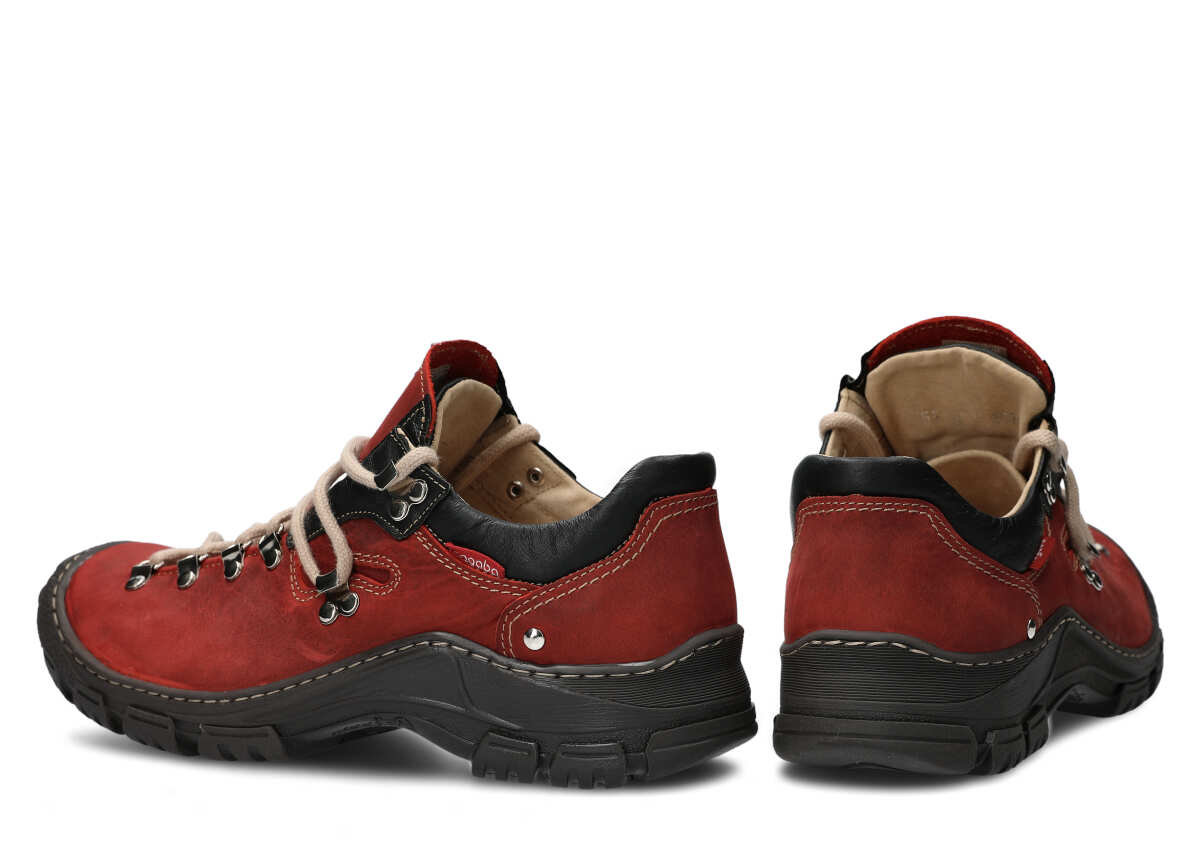 NAGABA 055 CZERWONY - TREKKING MĘSKI - ROZMIAR 41 Rozmiar 41