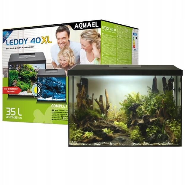 Aquael Leddy XL D&n 40 2.0 zestaw akwarium Led