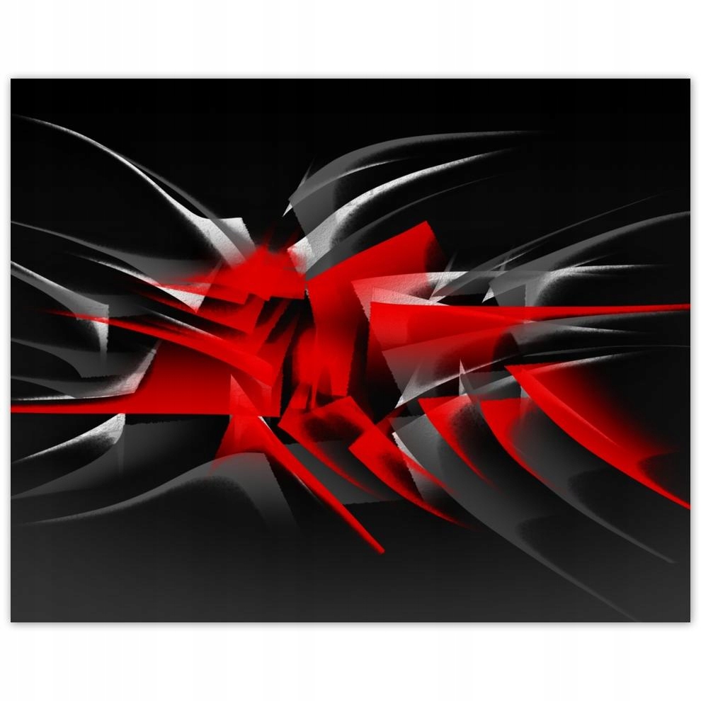 

Plakat 50x40 modne Czerwone kolce