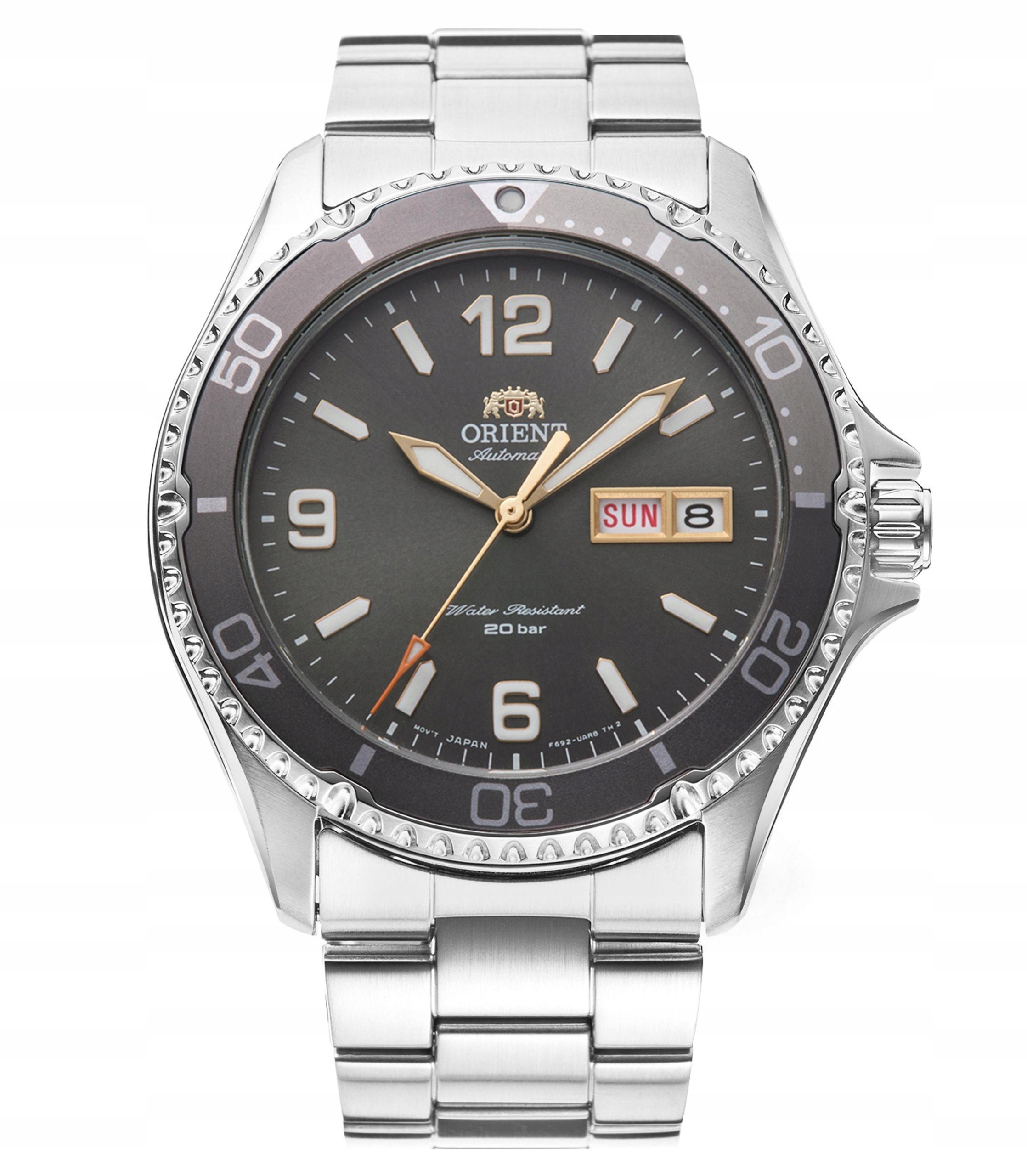 Nový originální Pánské Hodinky hodinkový stroj Orient Mako Kamasu RA-AA0819N19B Automat