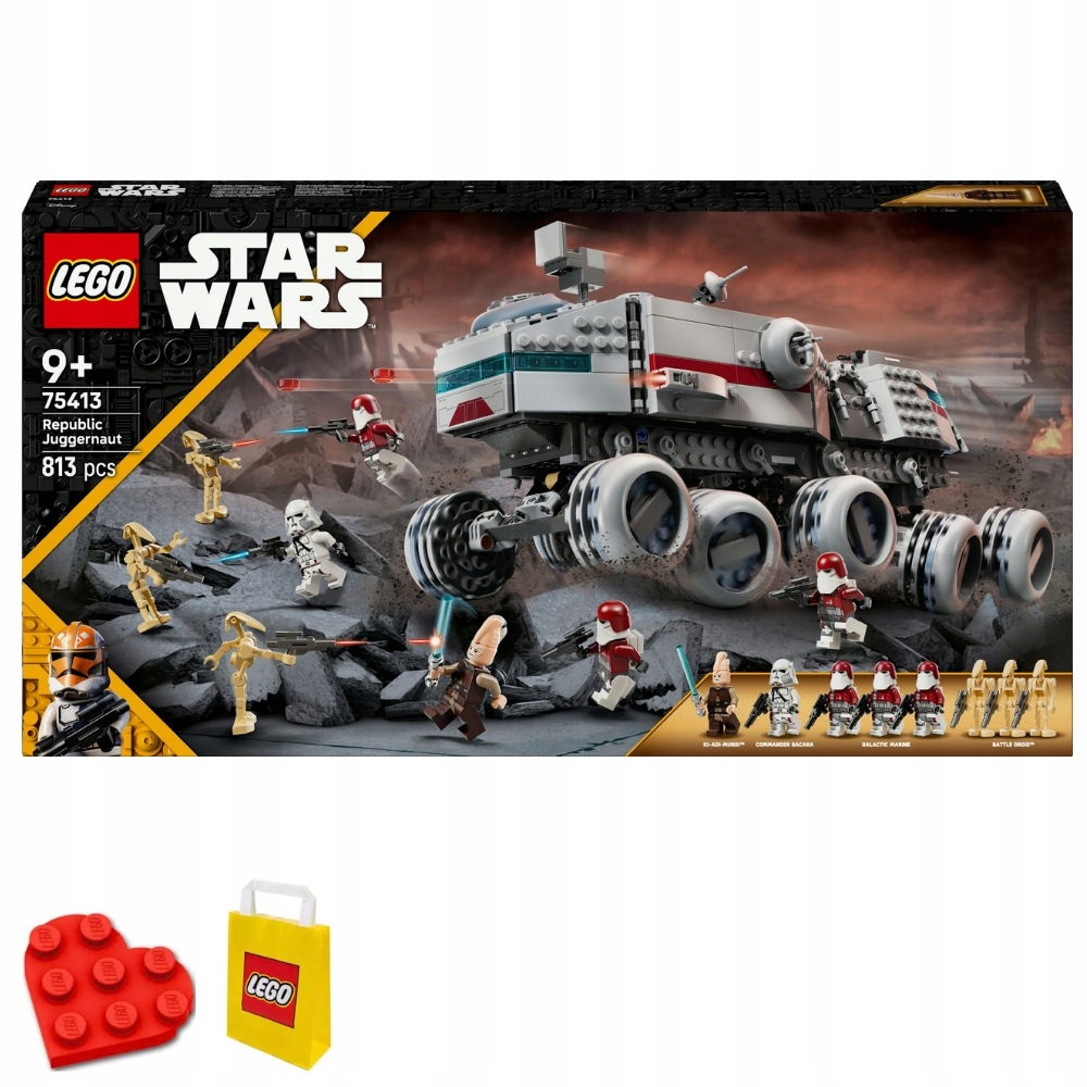 Lego Star Wars 75413 Juggernaut republiky