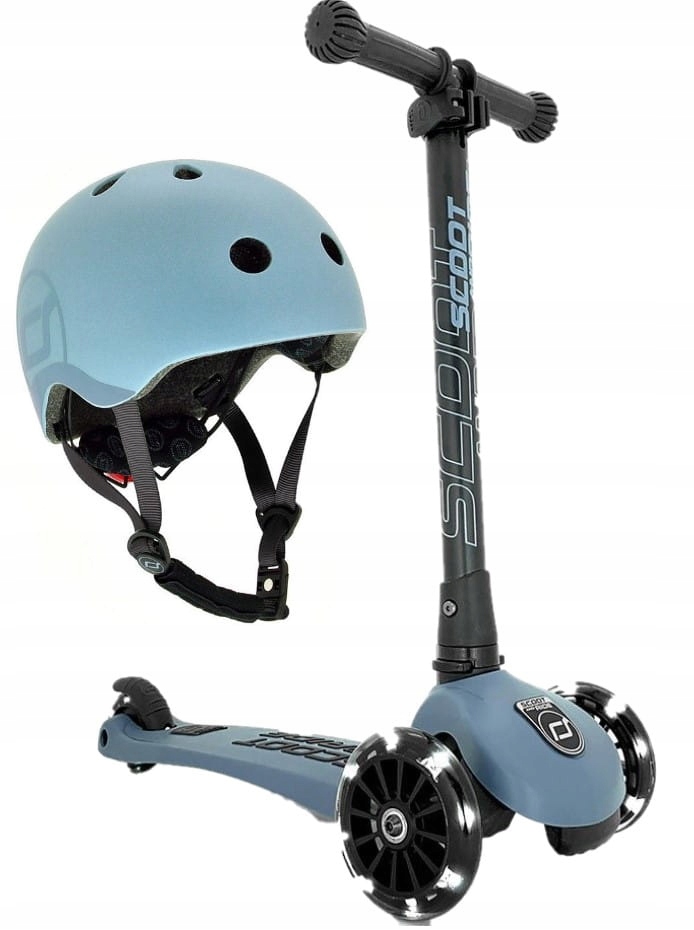 ZESTAW SCOOTANDRIDE Steel HULAJNOGA Highwaykick 3 + KASK z LED S-M 3L+ Kod producenta 96347