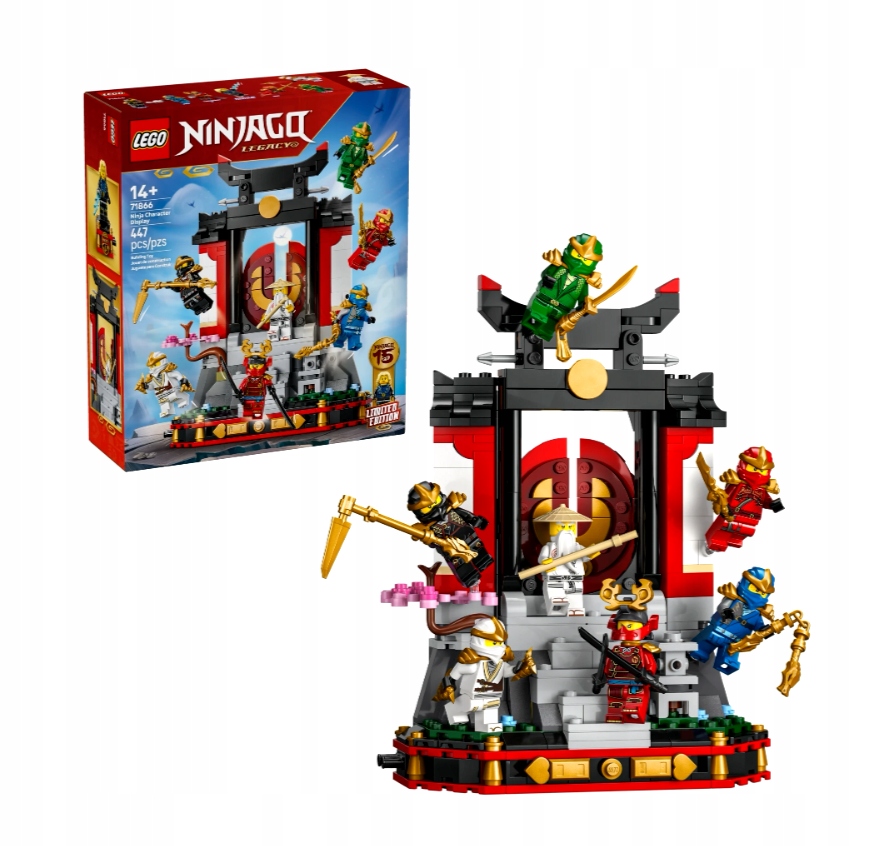 Lego 71866 Ninjago Ozdoba s nindža postavami 15. výročí