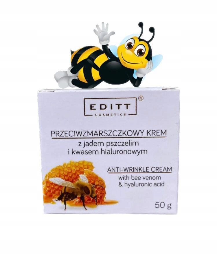 KREM PRZECIWZMARSZCZKOWY Z JADEM PSZCZELIM 50G