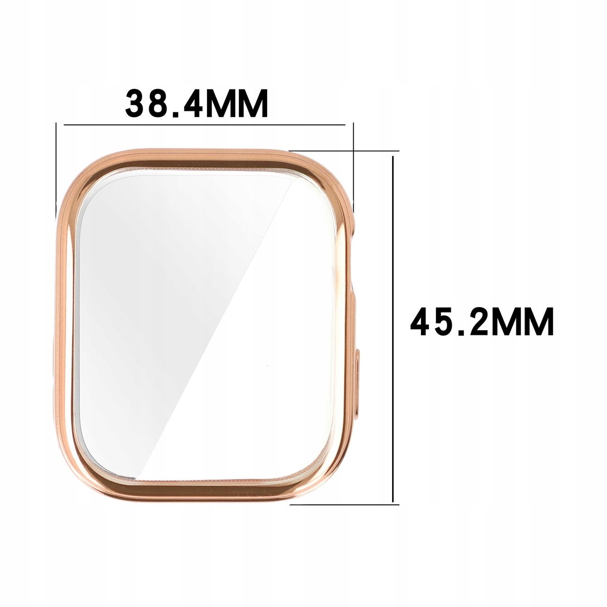 Etui z osłoną wyświetlacza Bizon do zegarka Huawei Watch Fit 3, case, cover EAN (GTIN) 5904665330821
