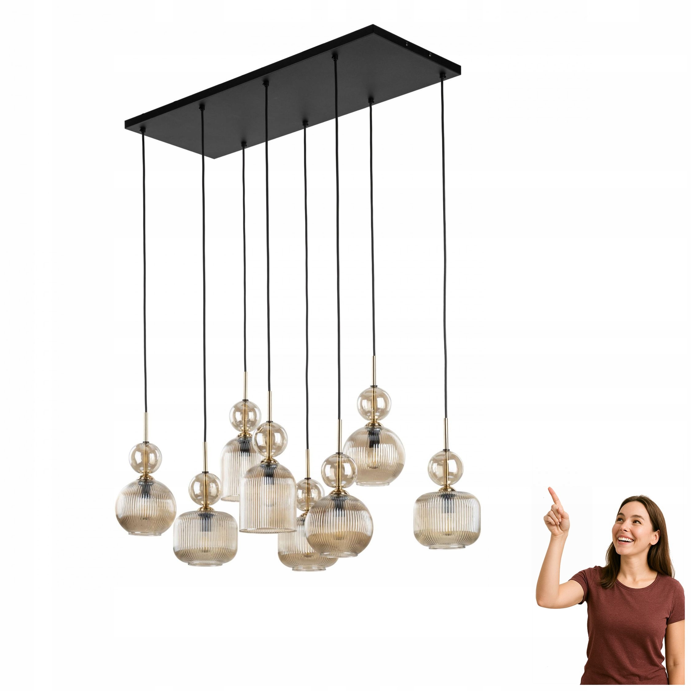 Závěsná lampa Sophia Cognac 11045 Tk Lighting