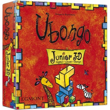 Ubongo Junior 3D Gra planszowa logiczna Egmont