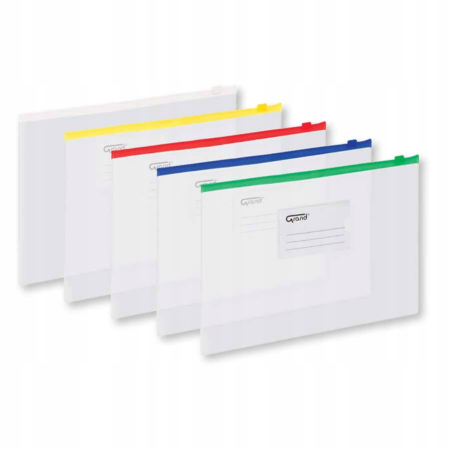 Teczka koszulka Z Suwakiem A4 Grand NIEBIESKA Liczba sztuk w ofercie 1 szt.