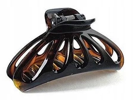 

Donegal Klamra do włosów Czarna/bursztyn, 1 sztuka