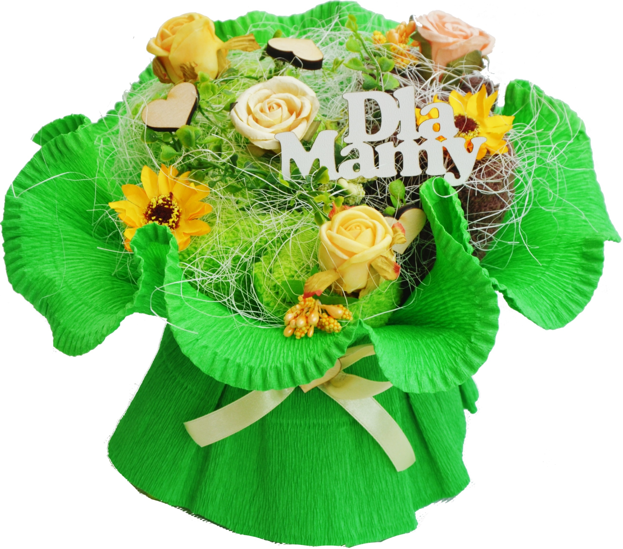 Wyjątkowy Praktyczny Prezent dla Mamy Ładny BUKIET Kod producenta z ręczników oryginalny ładny