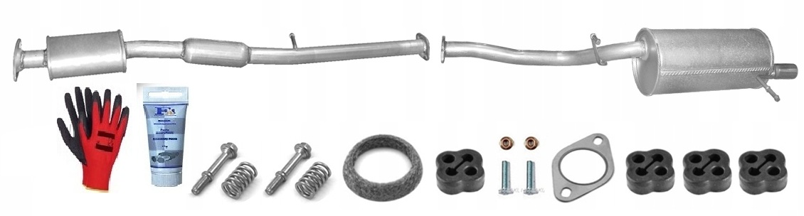 Subaru Impreza 2.0 4X4 92kW (2000-2005) Sedan Kombi Tlumič Koncový