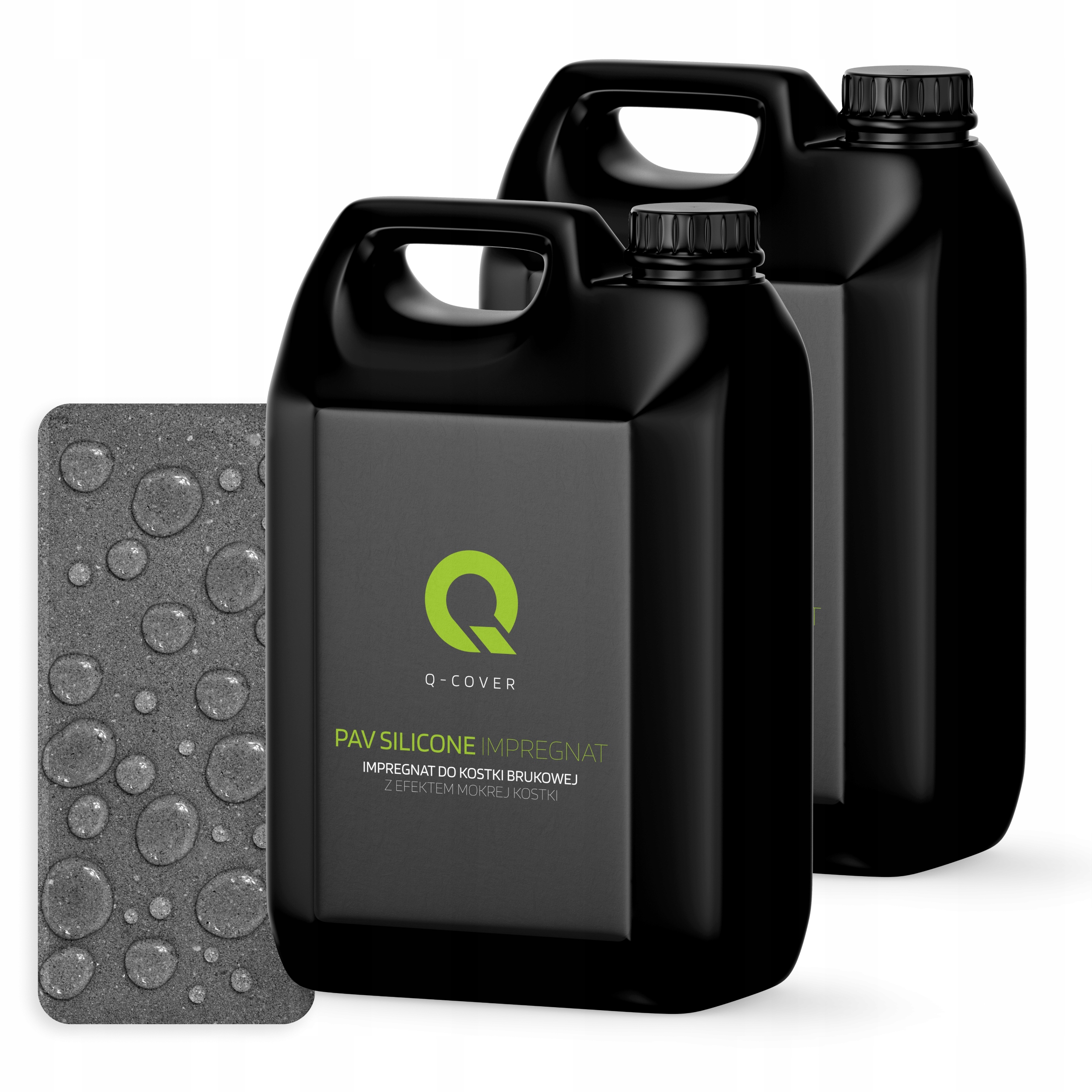 Impregnát Mokrá dlažební kostka 5 l Cihly Betonu Kámen Efekt Mokré kostky