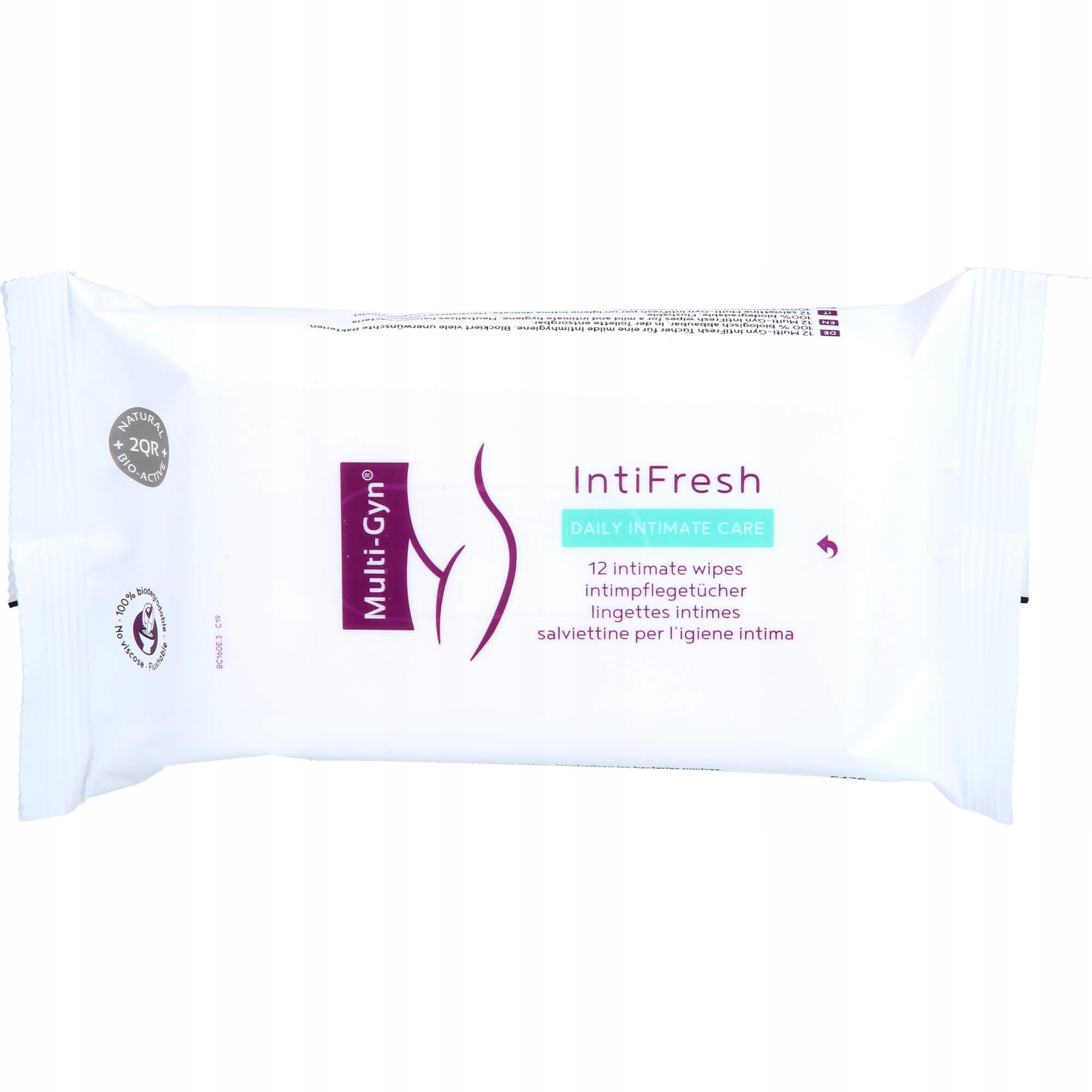 Multi-Gyn IntiFresh Intimpflegetücher, 12 Sztuka