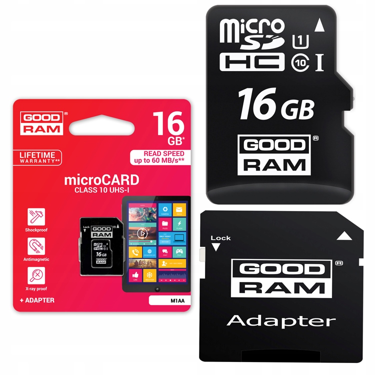 

Karta Pamięci 16GB do Kodak AZ362