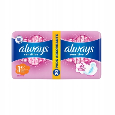 

Always Ultra Sensitive Normal Plus Podpaski 2X10SZ