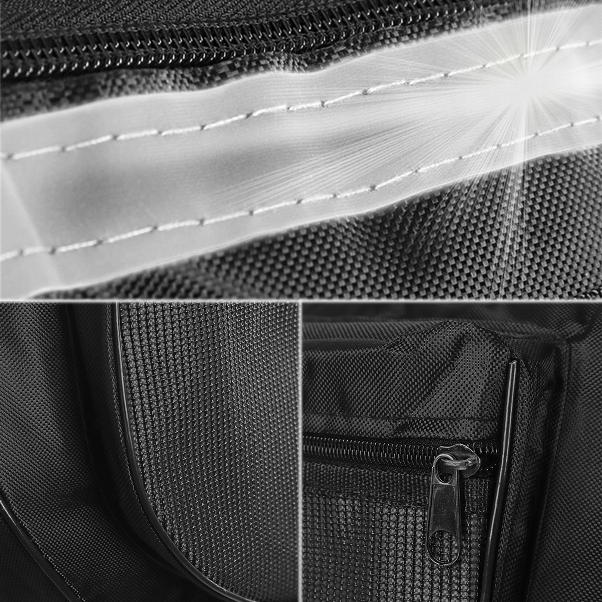 TORBA NA ROWER BAGAŻNIK SAKWA ROWEROWA WODOODPORNA ODBLASKOWA KUFER POJEMNY Pojemność 28 l