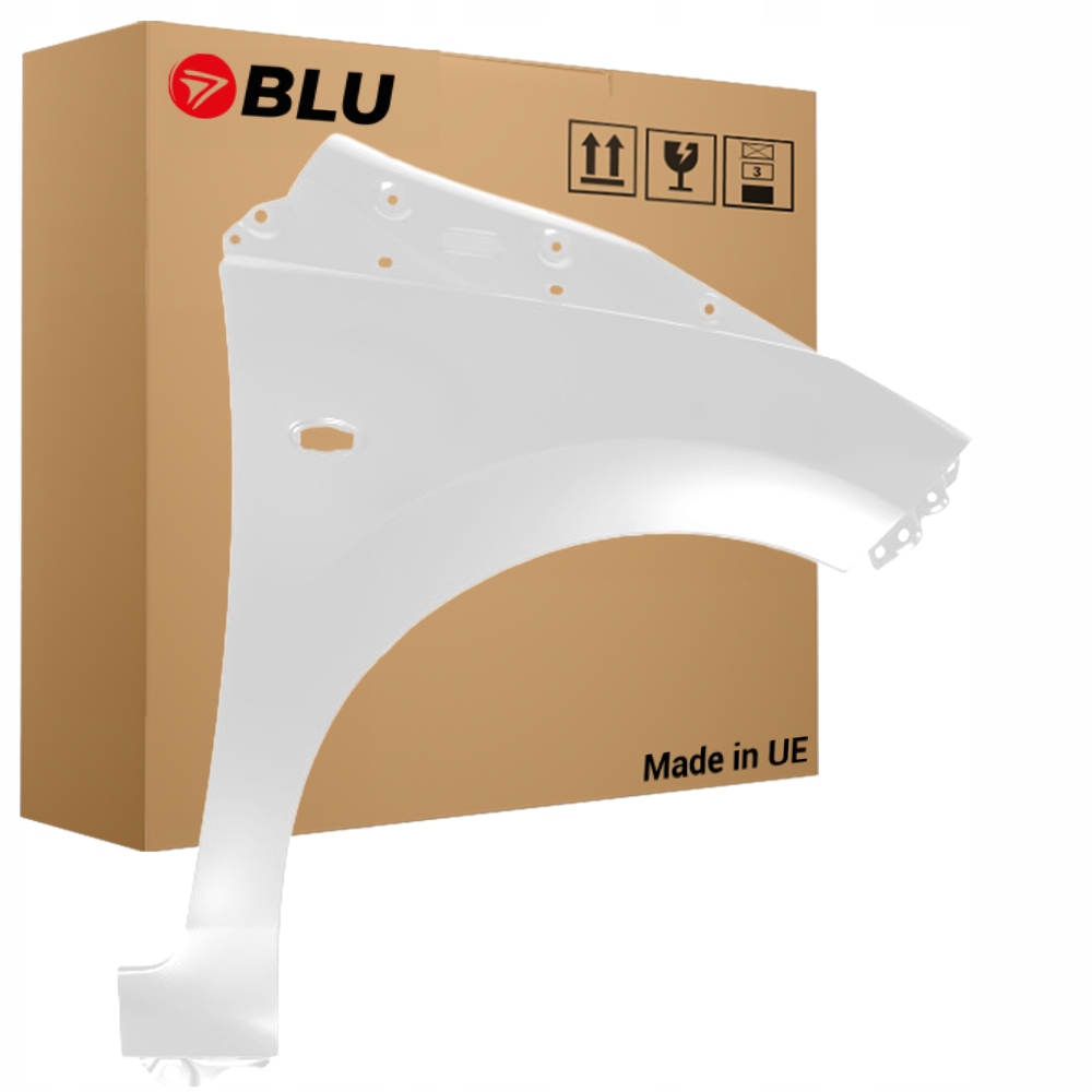 Blu Blatník Toyota Aygo II 068 pravý bílý 14-22 přední PianoWeiss