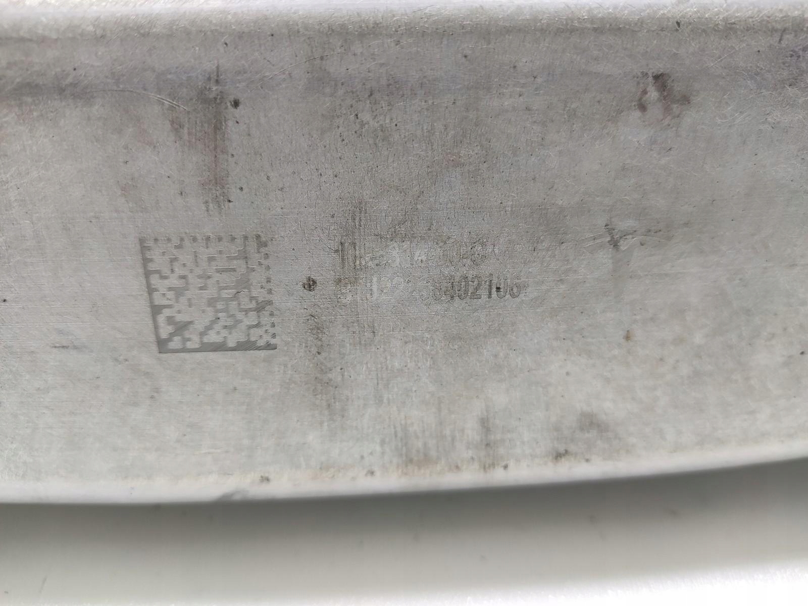 bumper support below bumper rear part rear TESLA MODEL 3 2017-2023 1095314-00-C
