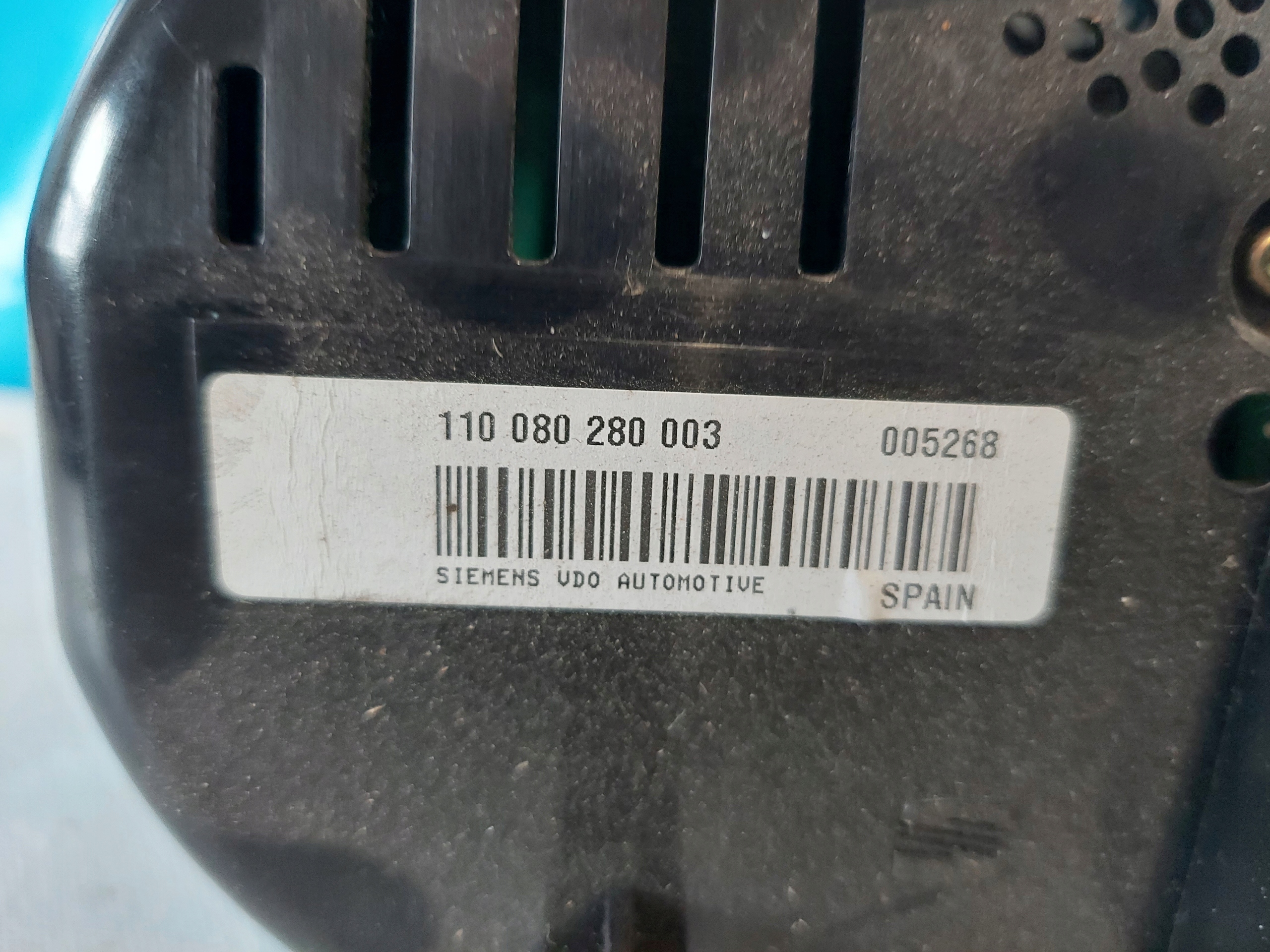 dials clock SEAT ALTEA 2.0 TDI 5P0920822E