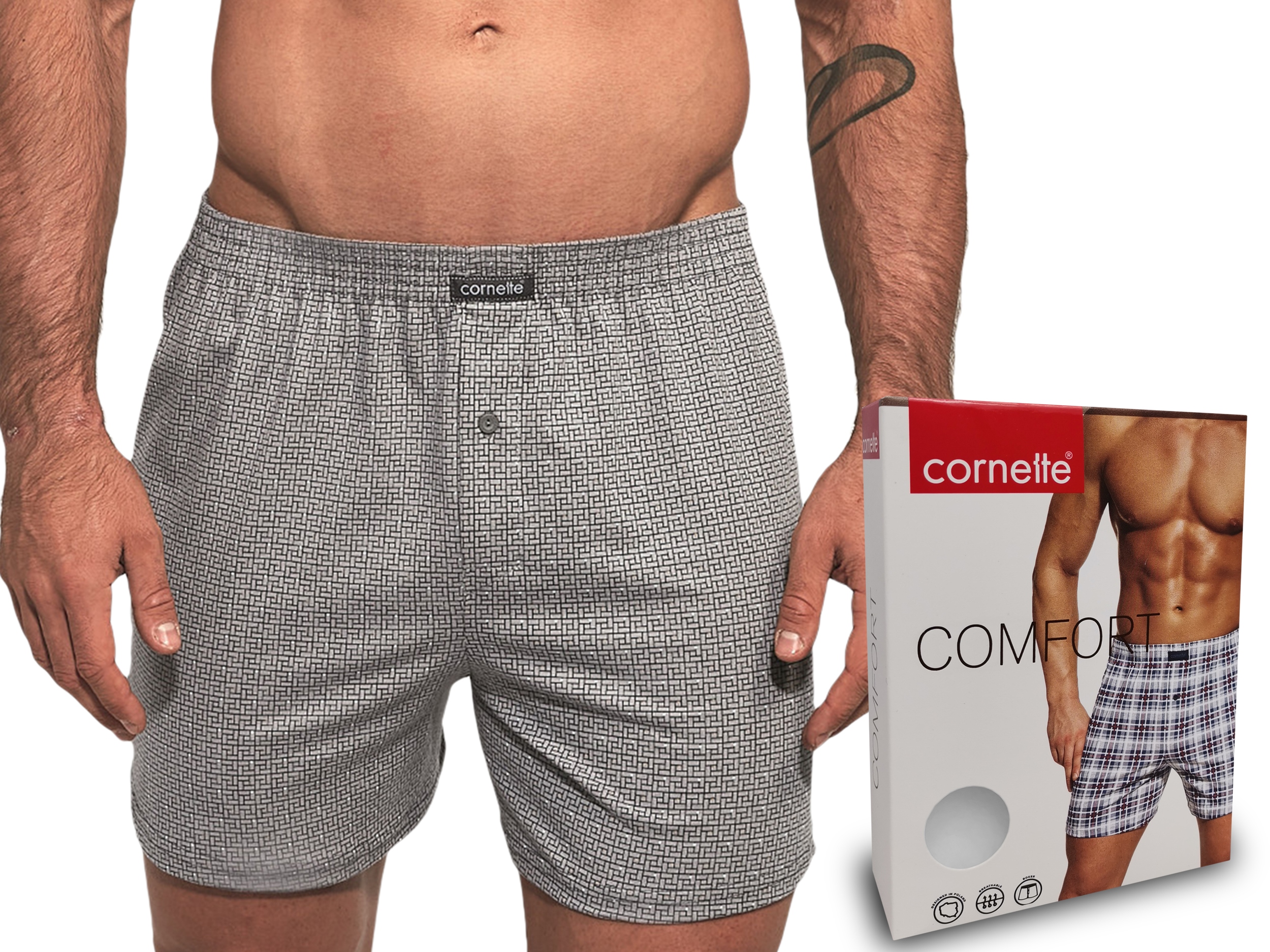 

bokserki Cornette Comfort cotton 002/188 krata M