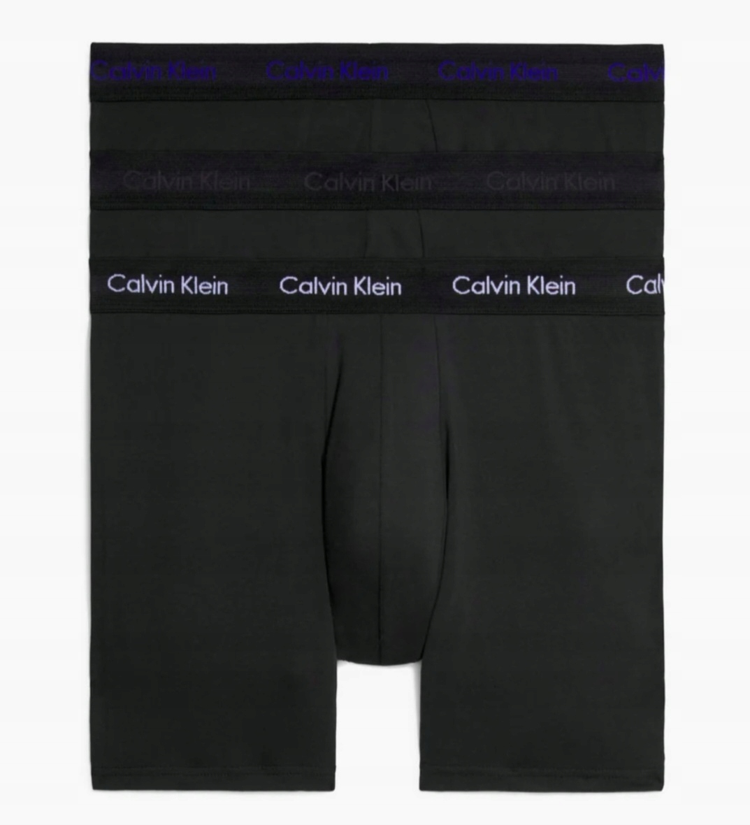 Calvin Klein Spodní Prádlo Boxerky černé 3-pack 3 kusy velikost XL