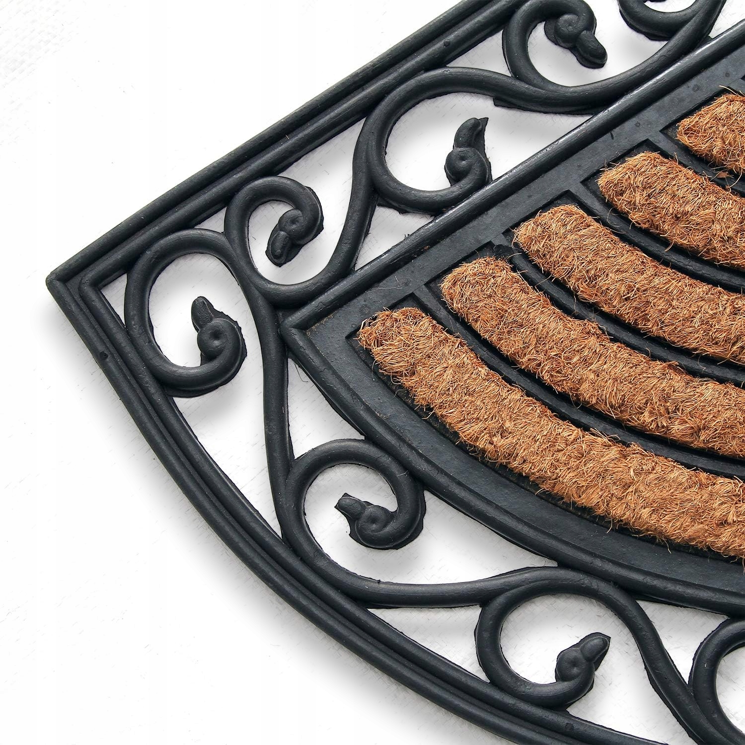 WYCIERACZKA WEJŚCIOWA 45x75 DO BUTÓW POD DRZWI GUMOWA ZEWNĘTRZNA GRUBA MATA Długość 75 cm