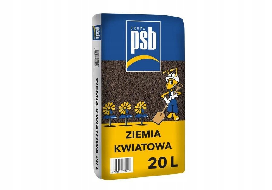 

Ziemia kwiatowa Psb 20l S.