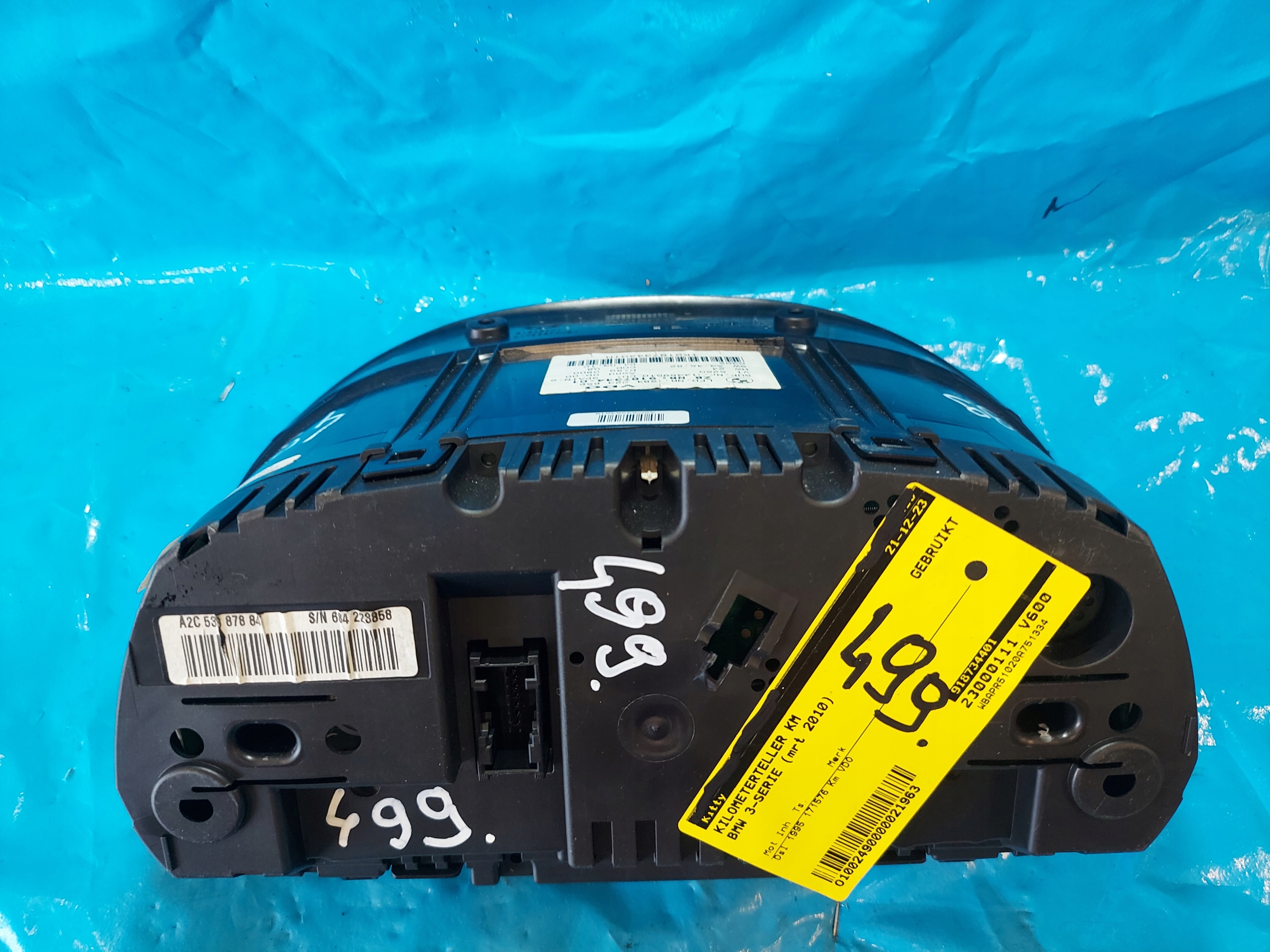 dials clock BMW E90 2.0 TD 918734401