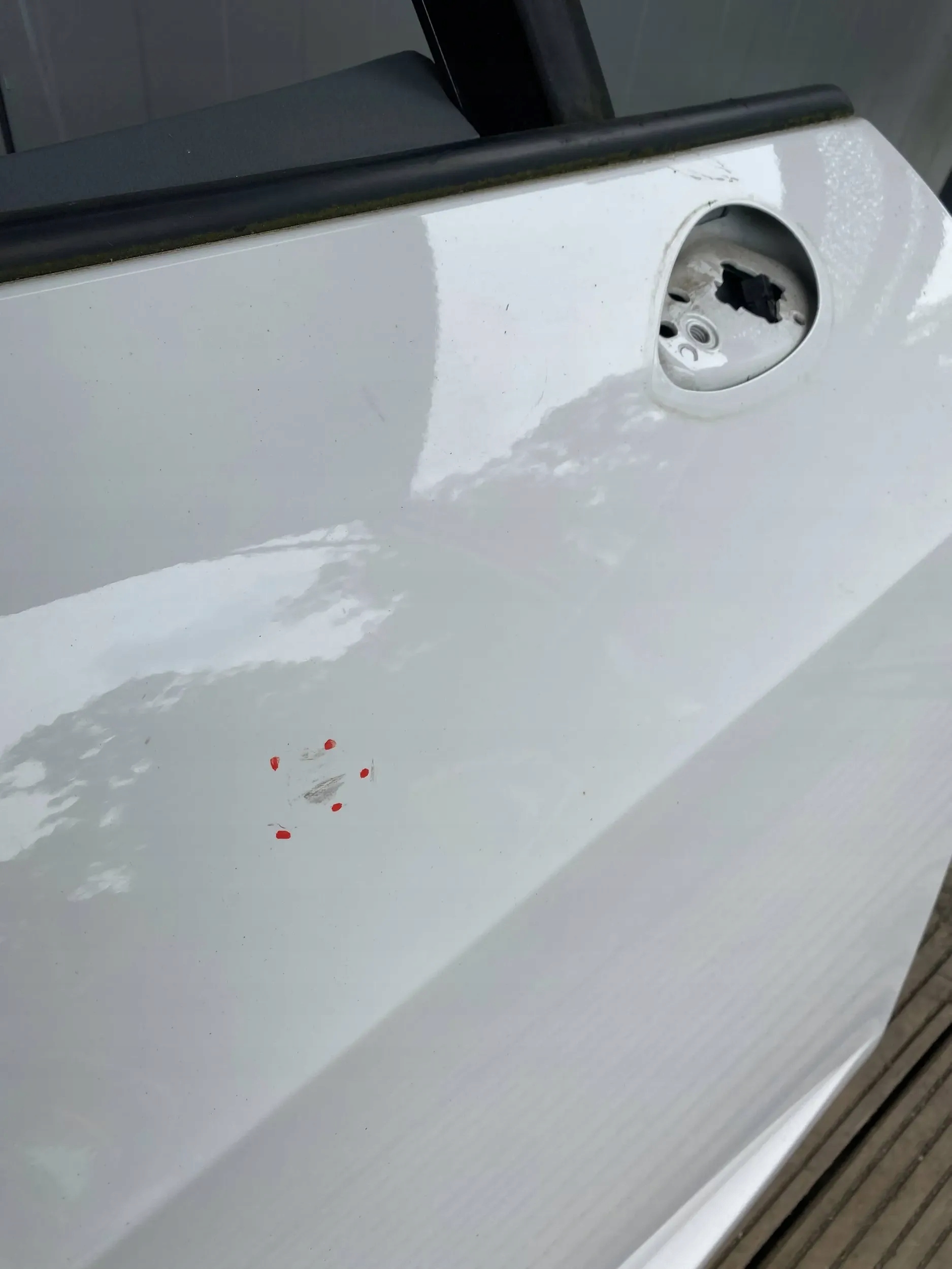 SEAT IBIZA IV 3D complete door right front LB9A