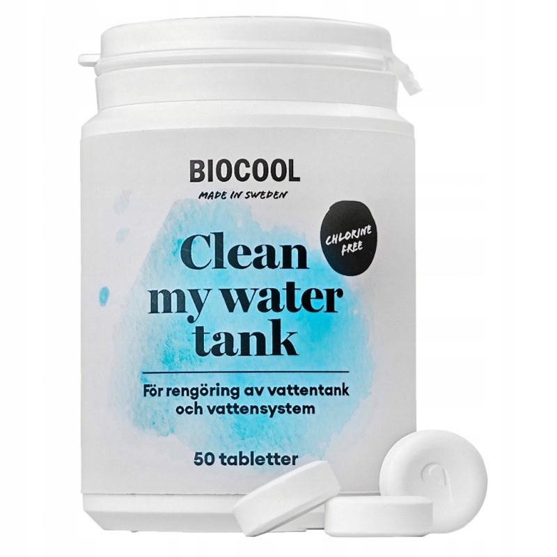 Tabletki Do Czyszczenia Wnętrza Kanistra Zbiornika Na Wode Pitną Usuwa Glon