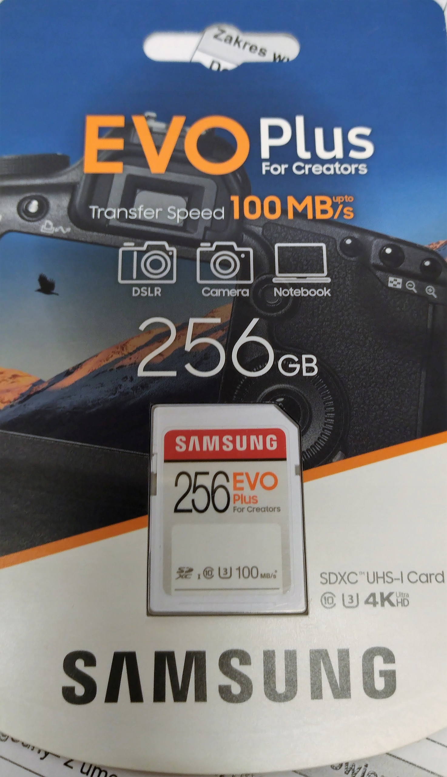 Karta SD Samsung MB-SC256H/EU 256 GB