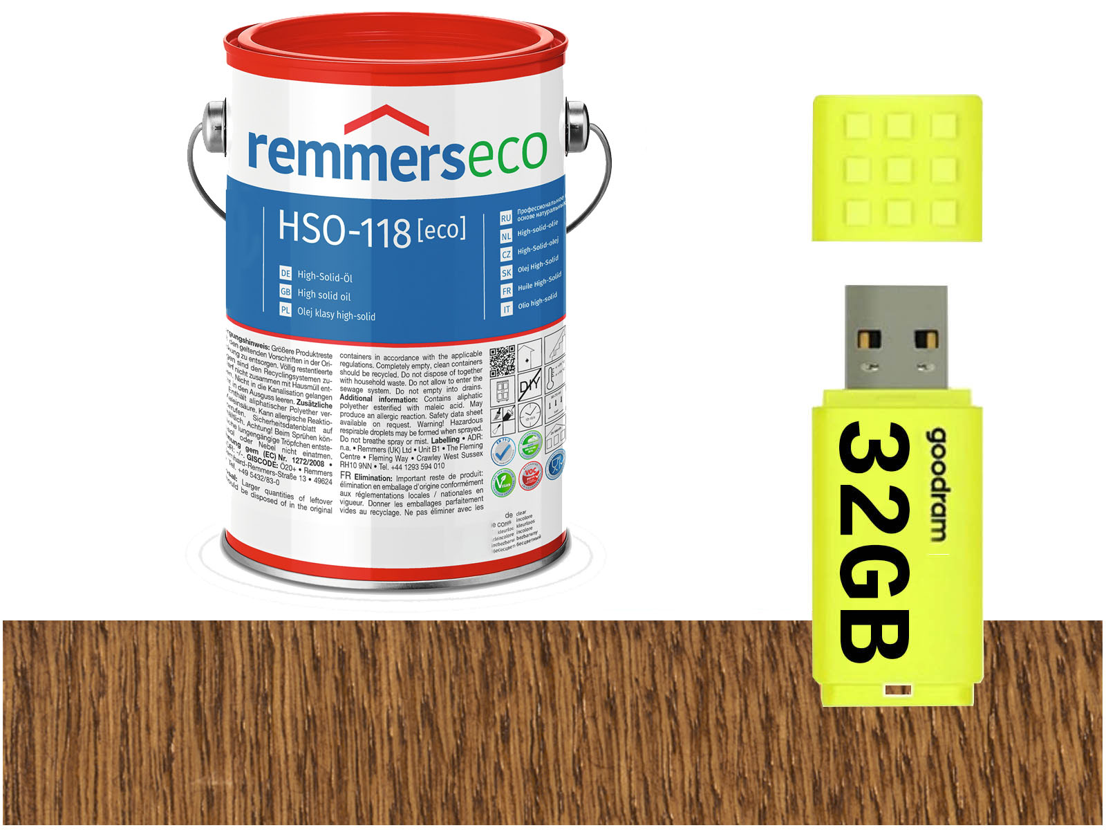 

Remmers Bejca Olej Wosk 3w1 do drewna Orzech 0,75L