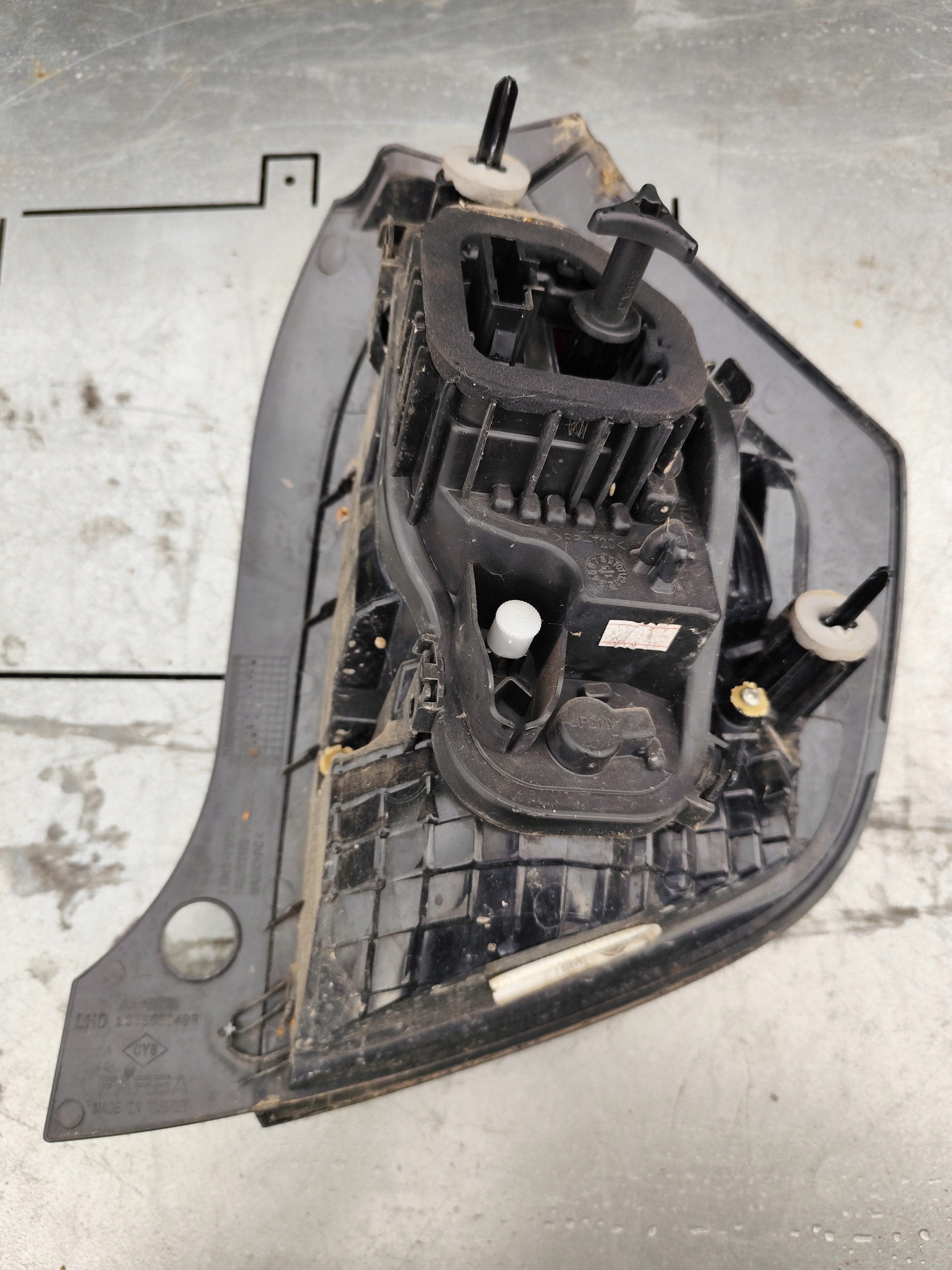 RENAULT TWINGO III light rear part rear right left