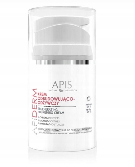

Apis Apiderm Krem Odbudowująco-Odżywczy SPF10 50ml