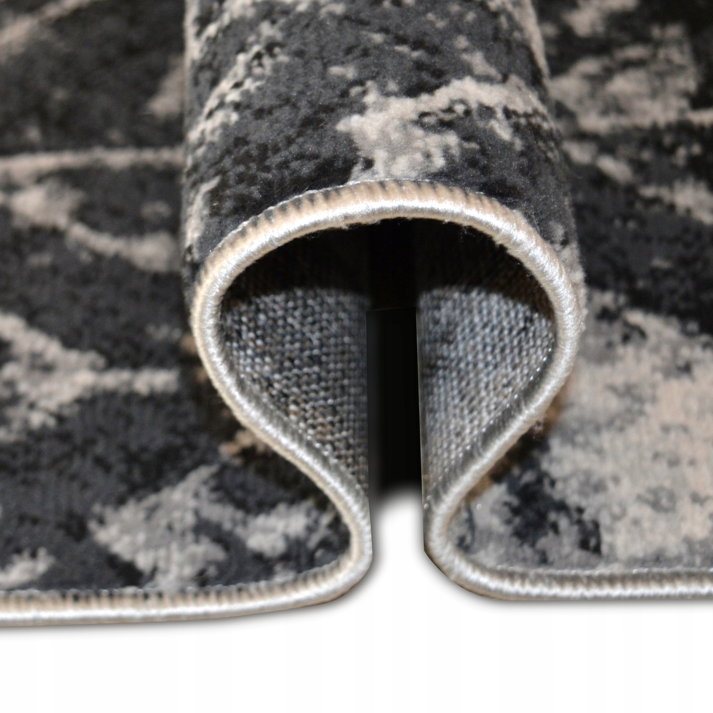 DYWAN 80x150 BCF CAPRI MIĘKKI NOWOCZESNE SZARY Grubość 7 mm