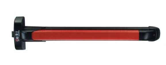 Uzavretie Idea Push, Modulárne, Protipožiarne, Čierno-červené