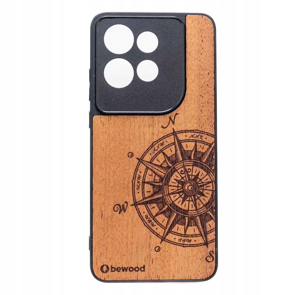 Dřevěné Pouzdro Bewood pro Motorola Edge 50 Neo 60 Neo Traveler Merbau