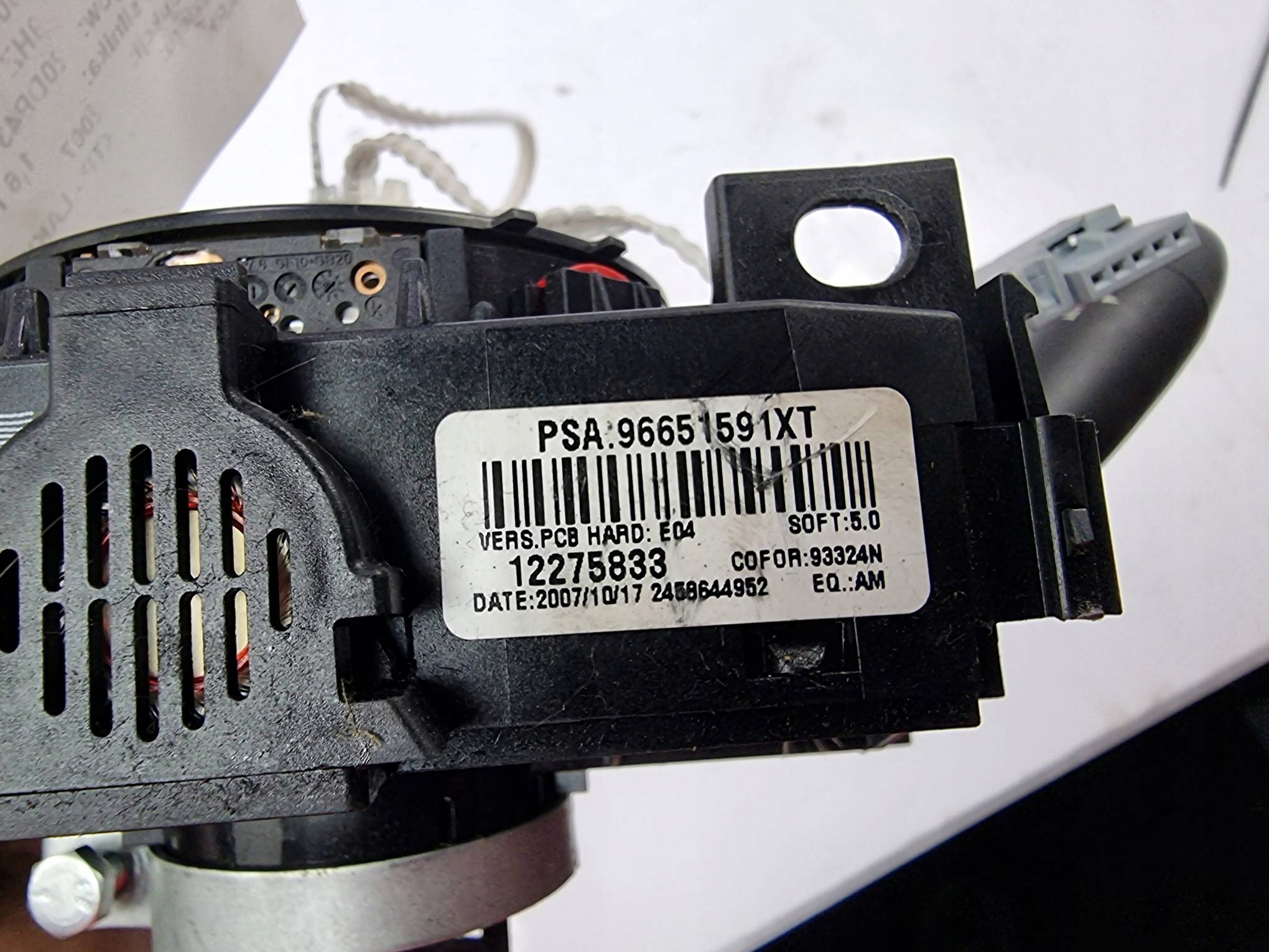 DEVIO LUCI TERGICRISTALLO TERGI 96651591 PEUGEOT 308