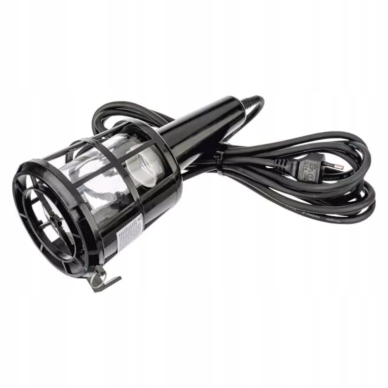 

Lampa warsztatowa 230V 60W przewód guma 5m P4203
