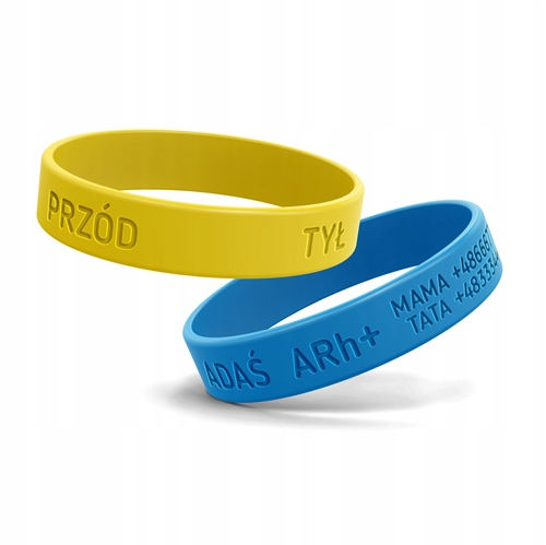 Opaska Informacyjna dla Dziecka KidsTag M 17,5cm Marka inna marka