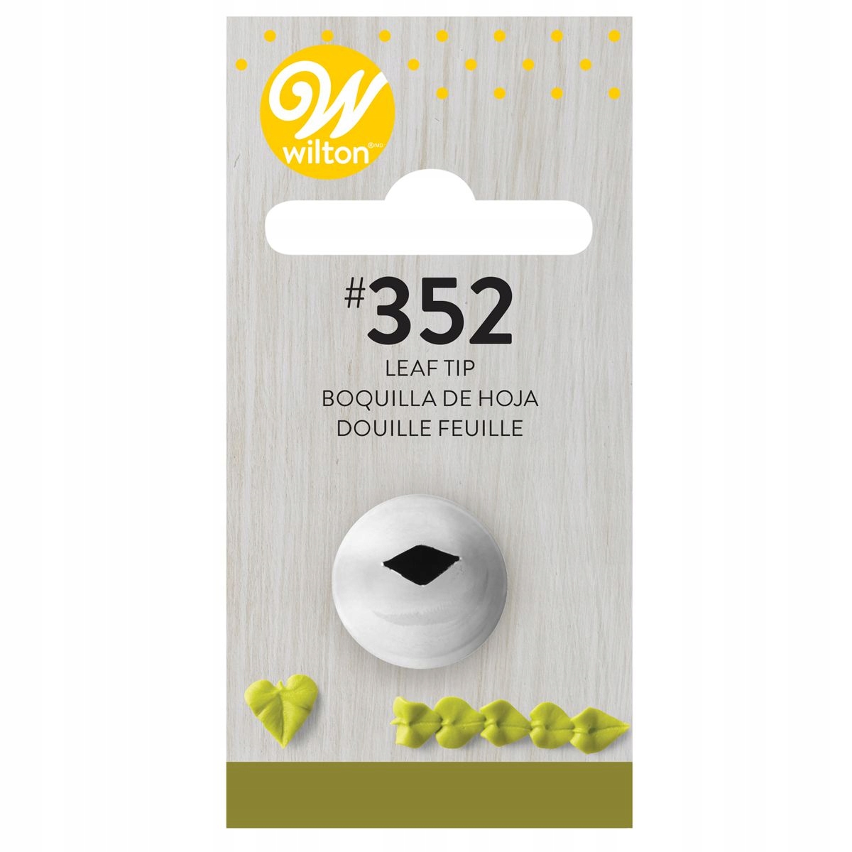 

Wilton Tylka Do Dekoracji Nr 352 Liść 02-0-0157