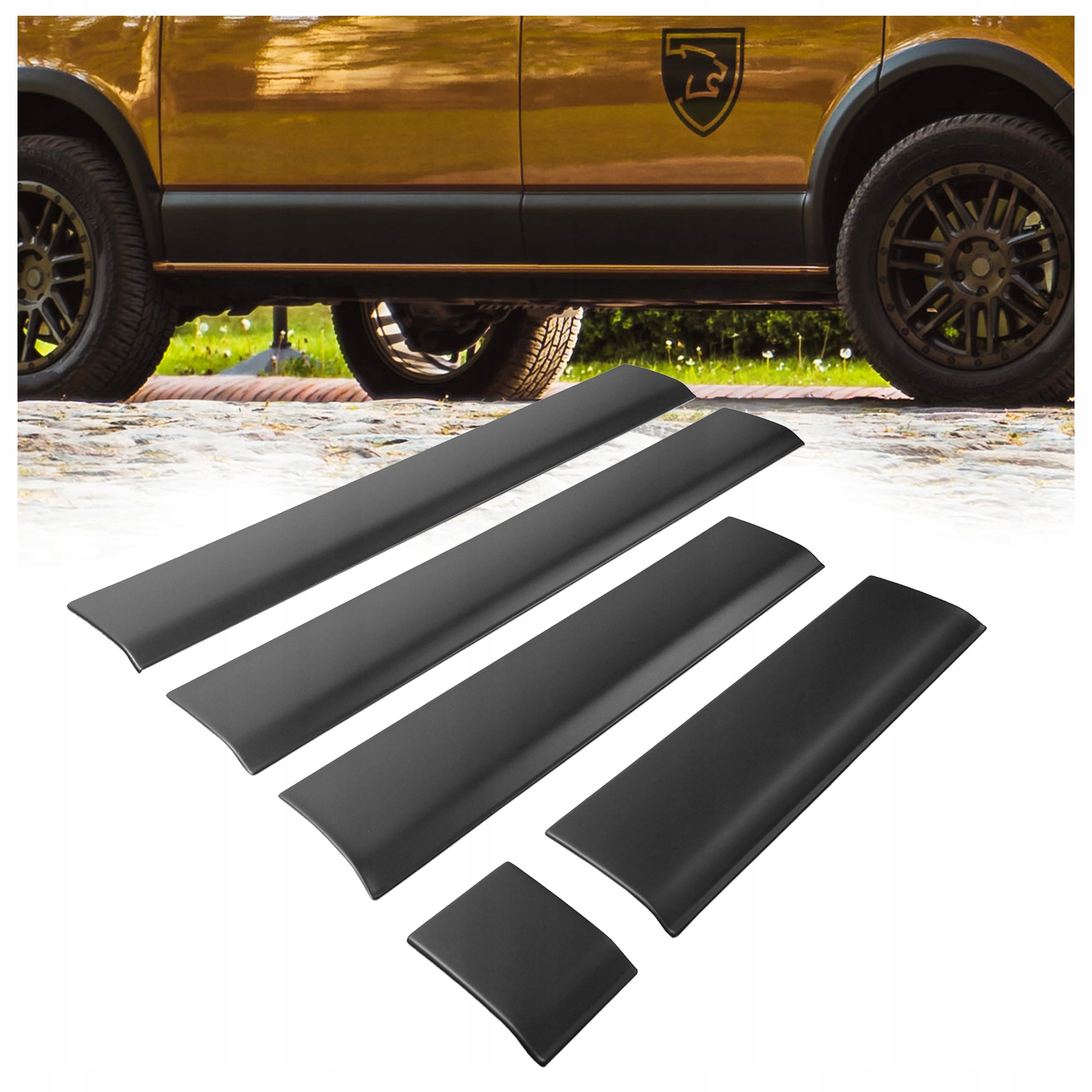 Bočné panely dverí krytu karosérie pre Vw T5 2003-2015 Short Krátky