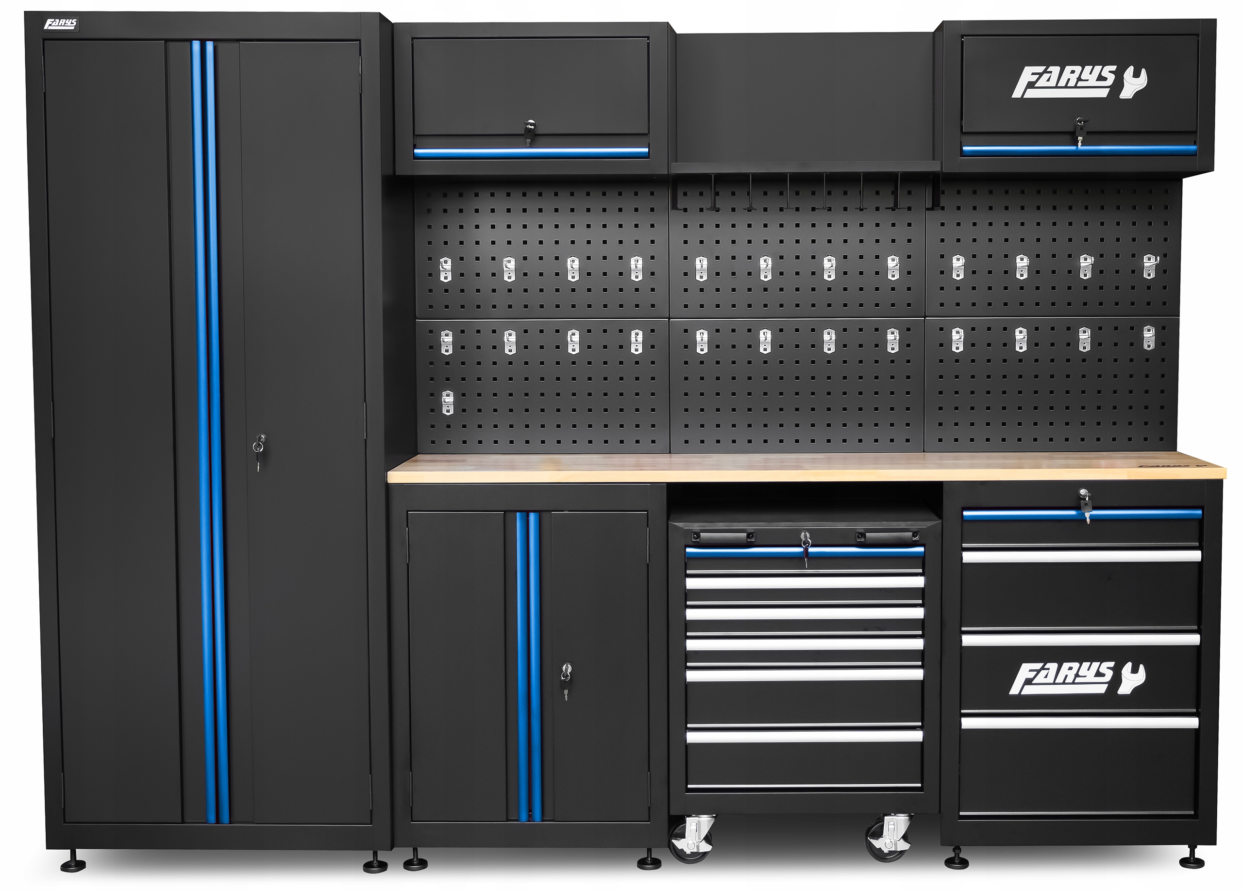 Meble Warsztatowe Garażowe Szafa Metalowa Narzędziowa Haczyki FR4220